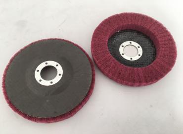 Ламелен диск за ъглошлайф 125мм/22мм червен 010714