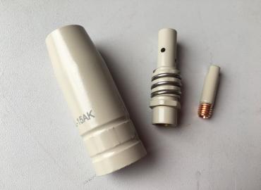  К-т. контактна дюза и конична капачка с незалепващо покритие ф1.0мм  010737