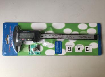 Шублер 150мм дигитален PVC 010748