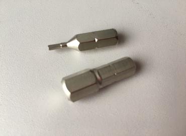 Накрайник бит шестограм 4мм 1/4" L25мм Jetech Tool  010175