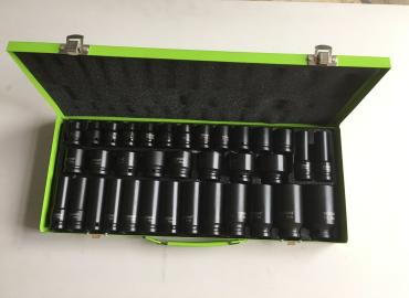 Гидория ударни вложки 8-32 1/2" 10бр + 10-32 удължени 1/2" 15бр 010475