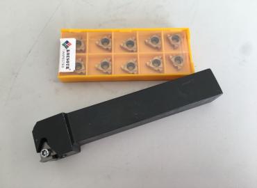 Стругарски нож 20х20 със сменяеми пластини 10бр 010520