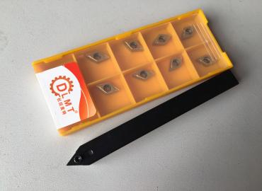 Стругарски нож 10х10 със сменяеми пластини 10бр 010580